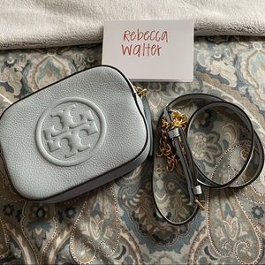 Pale Blue Tory Burch Crossbody Bag